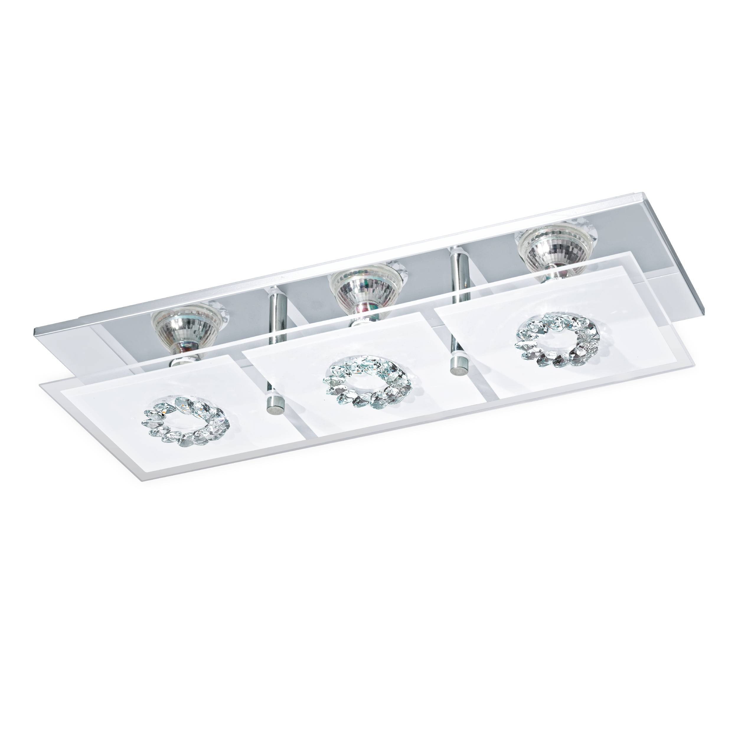 Eglo Wand/Deckenleuchte RONCATO GU10 3W 3000K (Warmweiß)