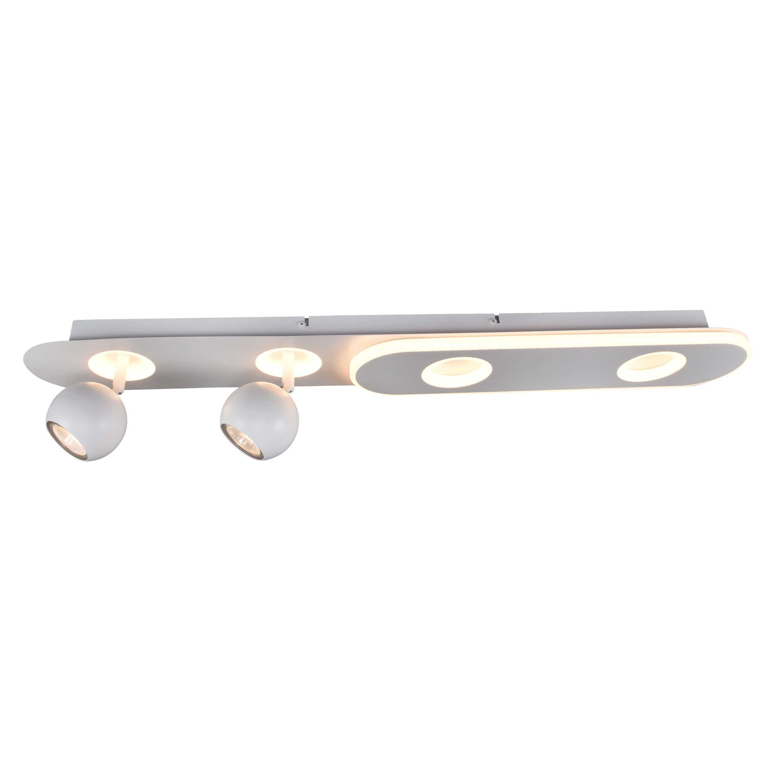 Brilliant LED Deckenleuchte Irelia weiß GU10+LED 30W 3000K Warmweiß