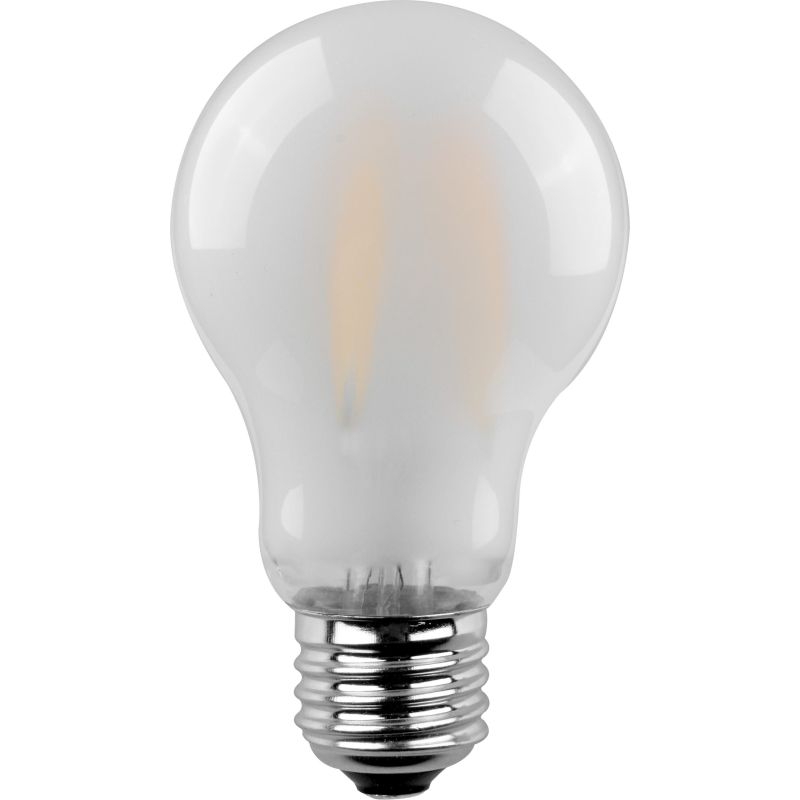 Müller Licht Retro LED-Filament Leuchtmittel  Birnenform 4W=38W E27 matt 2700K (Warmweiß)