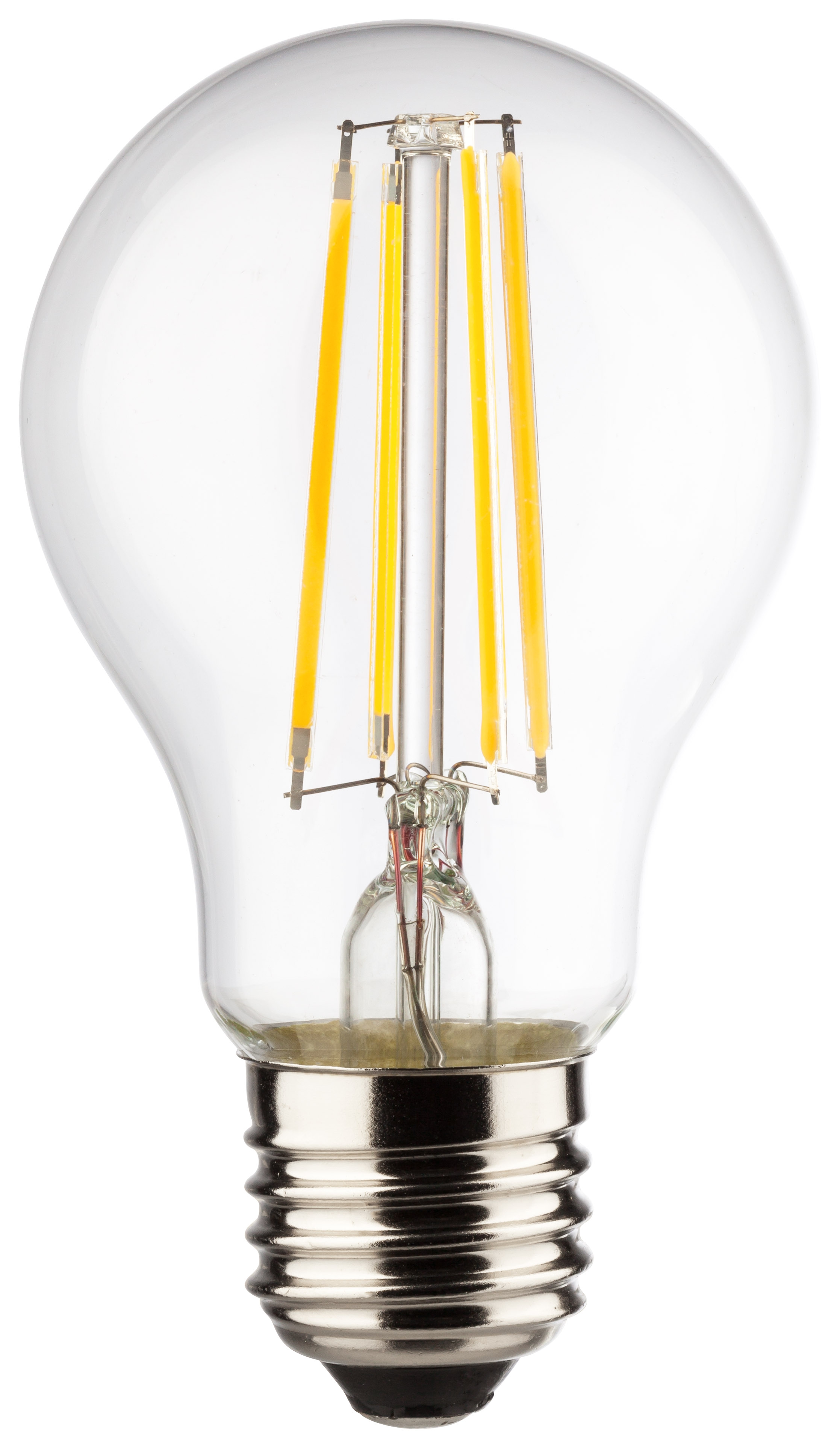 Müller Licht Retro LED-Filament Leuchtmittel Birnenform 4W=38W E27 2700K (Warmweiß)
