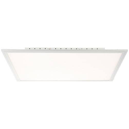 Brilliant LED Panel Flat Silber 42W DIM+CCT Warmweiß-Tageslicht mit Fernbedienung