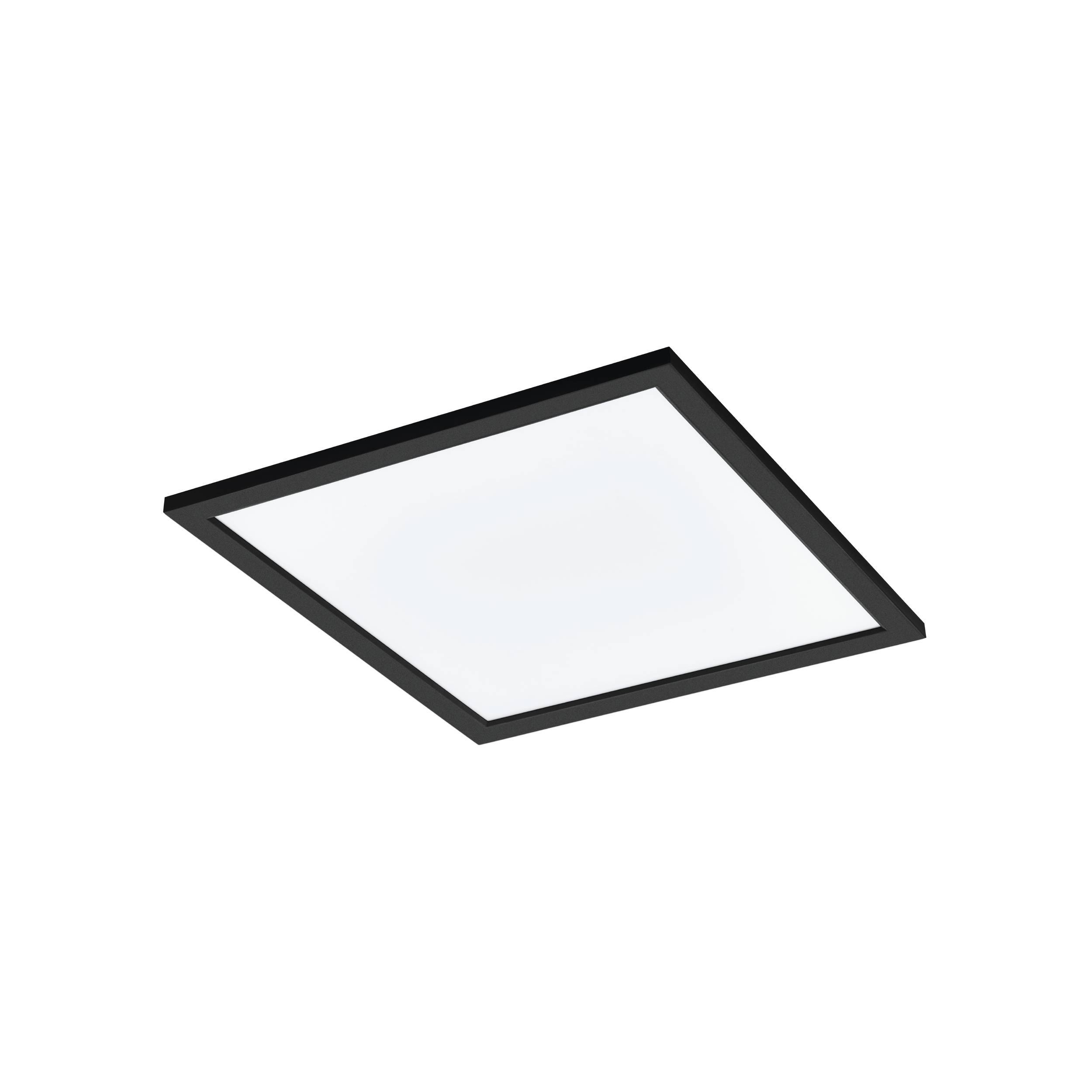 Eglo LED Connect Panel schwarz 20W 2300lm Warmweiß-Tageslichtweiß RGB Farbwechsel mit Fernbedienung