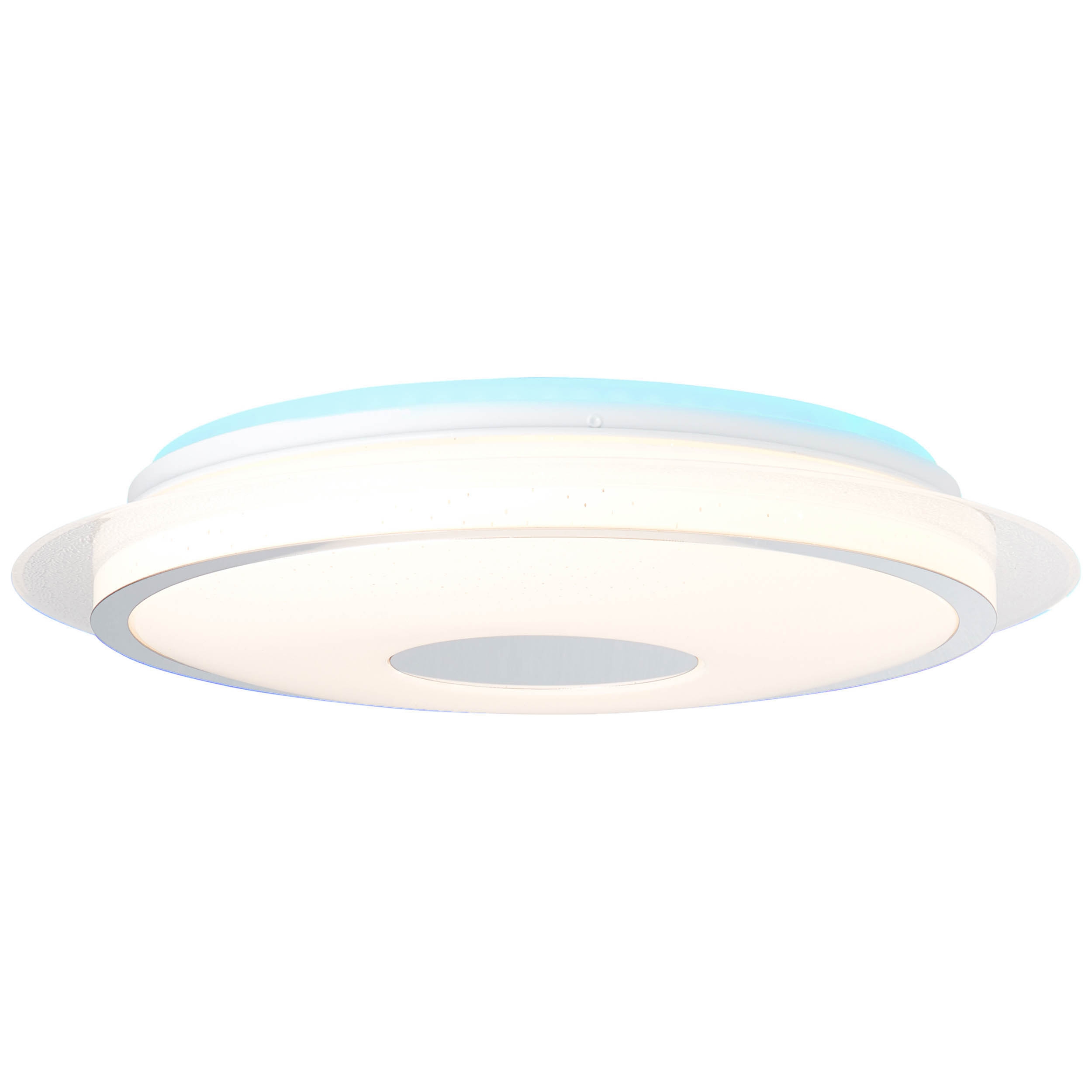 Brilliant LED Deckenleuchte Viktor 24W CCT RGB Backlight mit Fernbedienung
