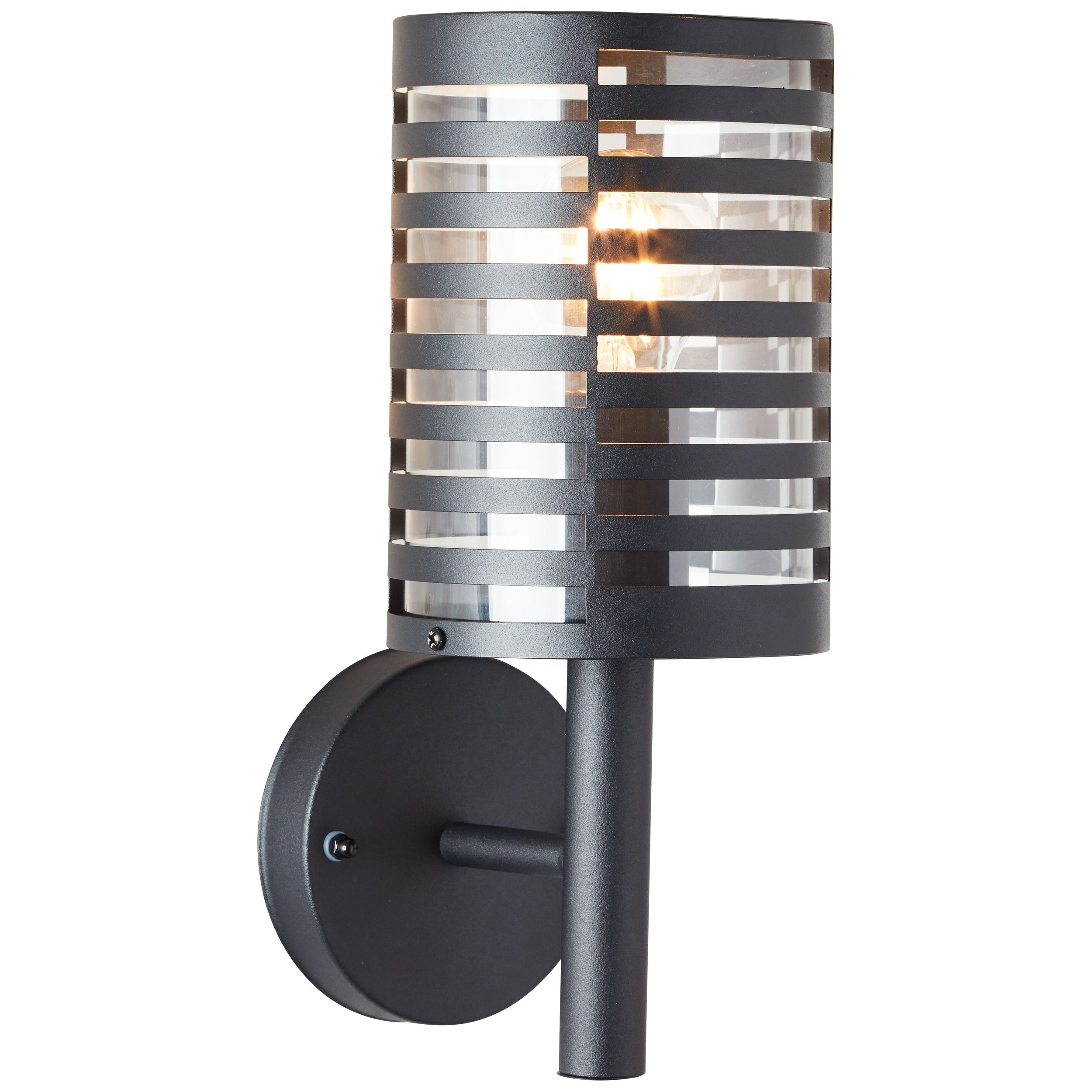 Brilliant Außenwandleuchte Venlo schwarz matt E27 max. 40W IP44