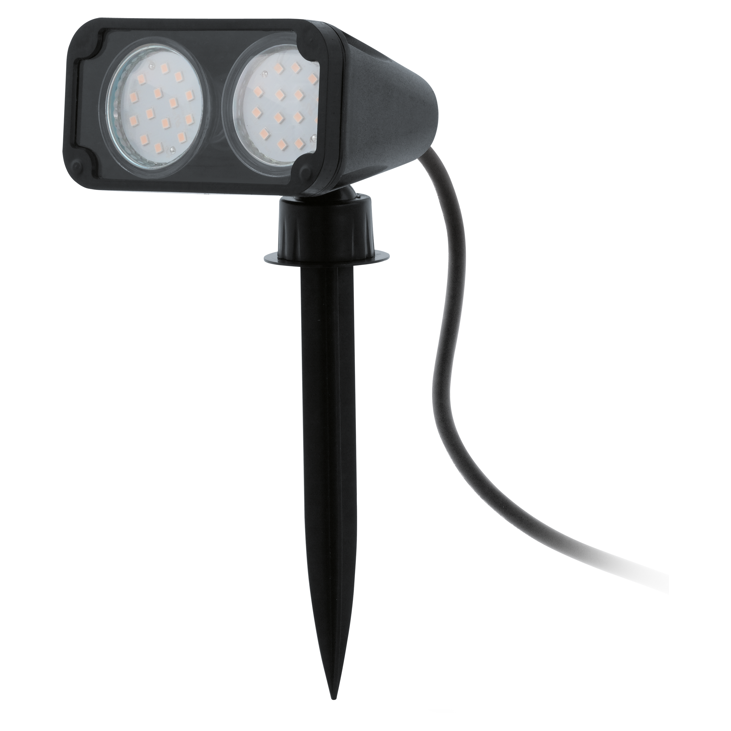 Eglo LED Außenstehleuchte Nema 1 schwarz GU10 6W 480lm  3000K Warmweiß