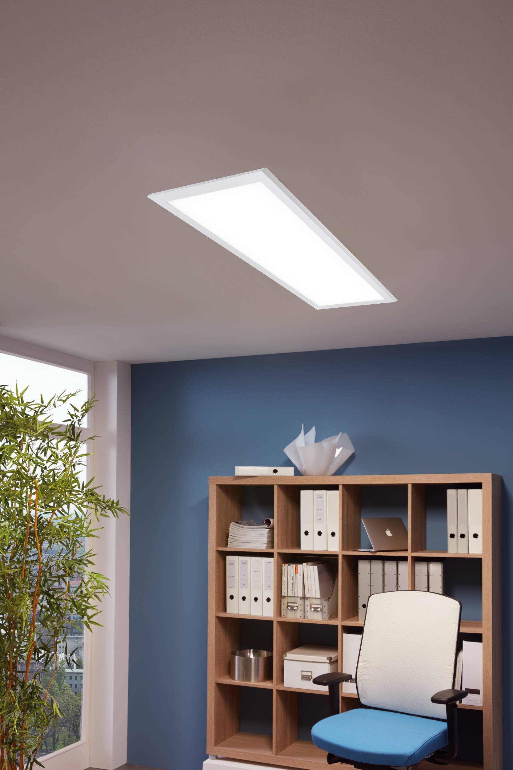 Eglo LED Panel Weiß 12W 1600lm RGB Farbwechsel CCT mit Fernbedienung
