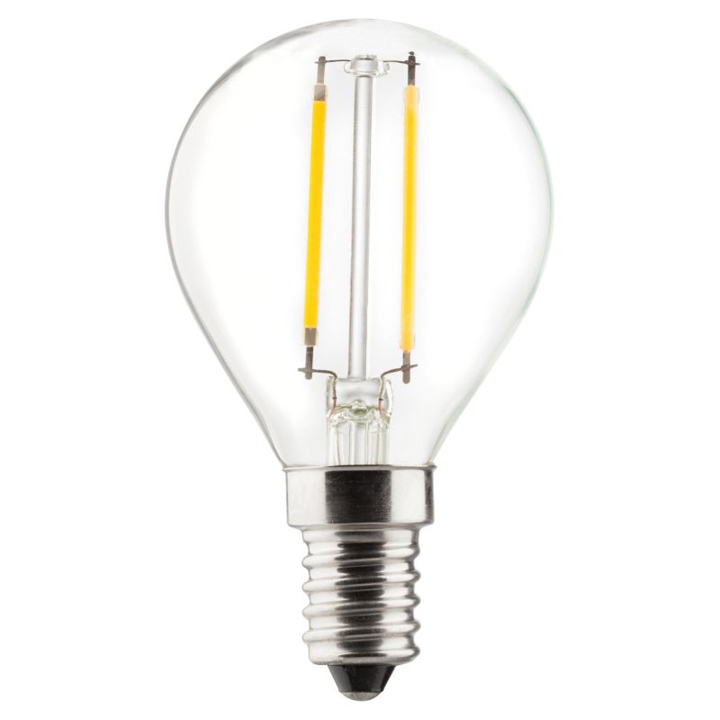 Müller Licht Retro LED-Filament Leuchtmittel Tropfenform 2,2W=23W E14 220lm 2700K (Warmweiß)