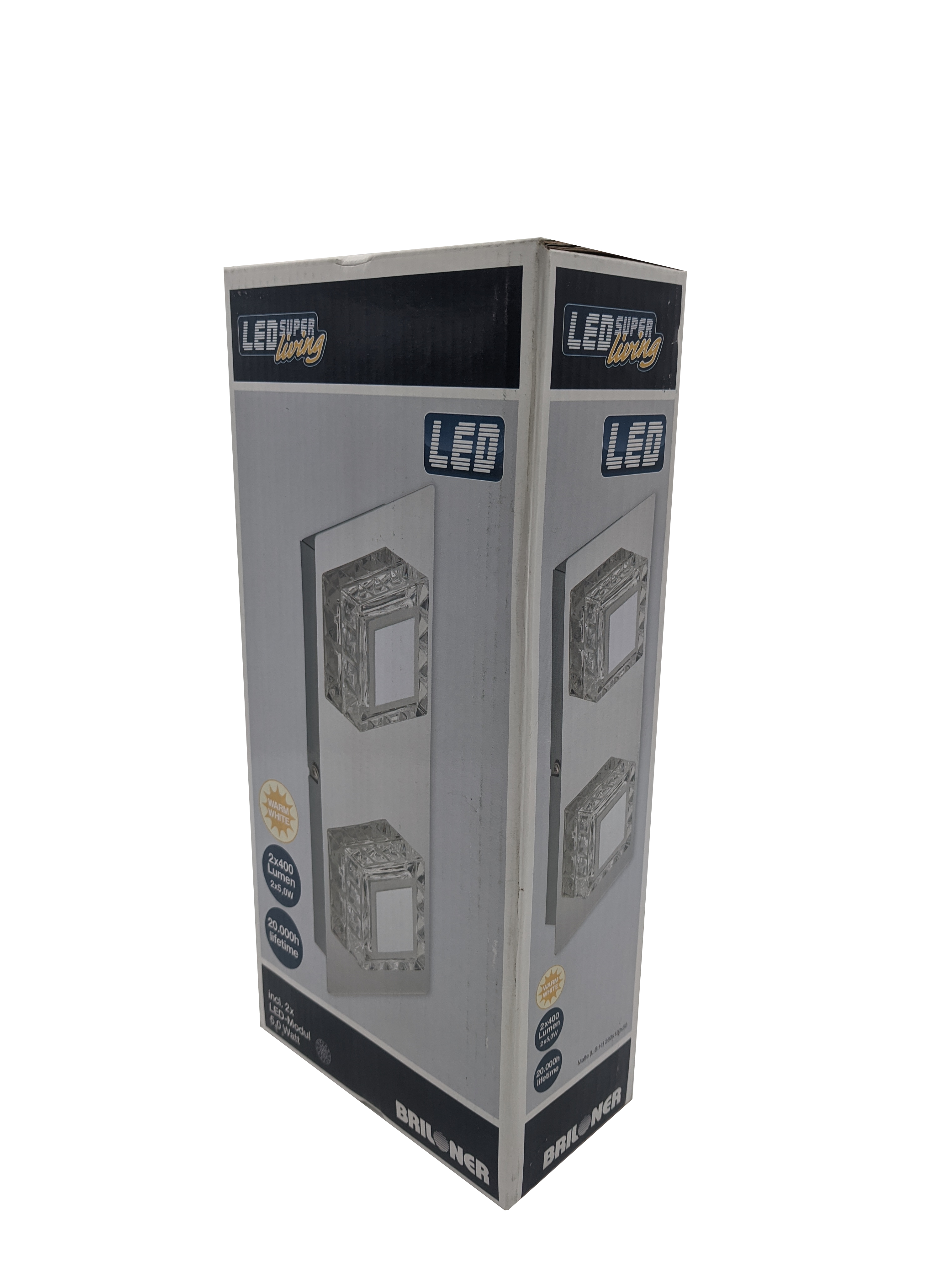 Briloner LED Deckenleuchte 10W 800lm 3000K (Warmweiß)