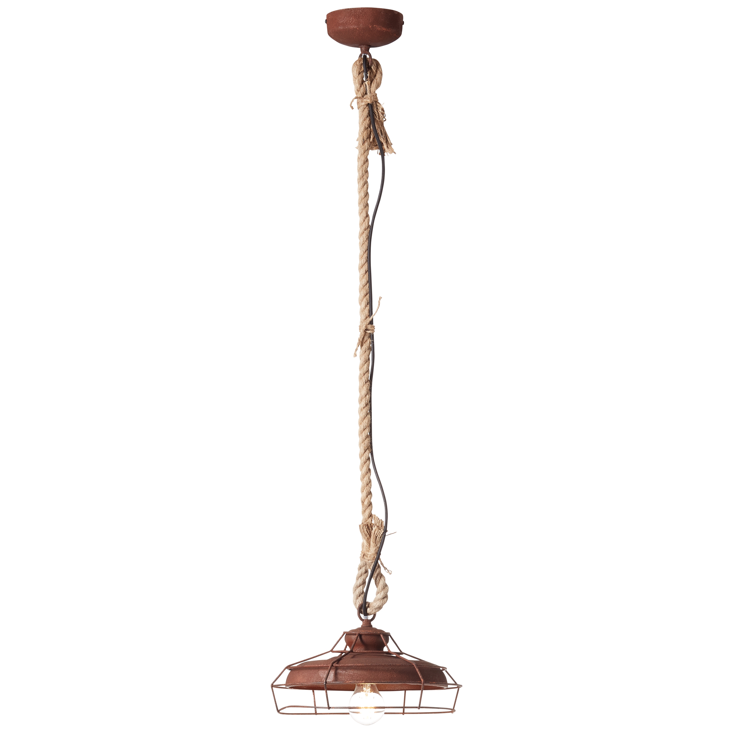 Brilliant Pendelleuchte Peter Rost Industrial E27 max. 60W Ø30cm