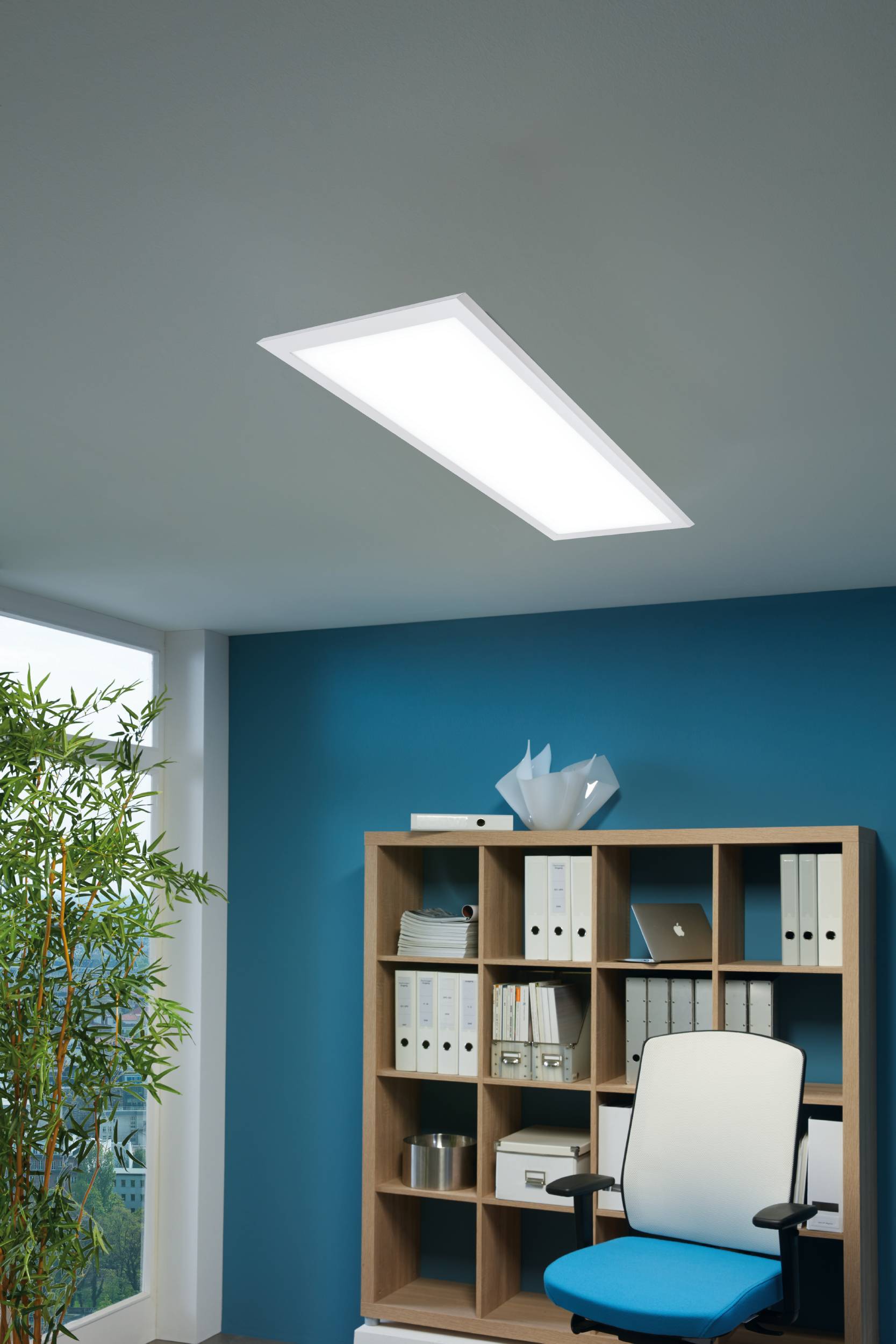 Eglo LED Panel Weiß 12W 1600lm RGB Farbwechsel CCT mit Fernbedienung
